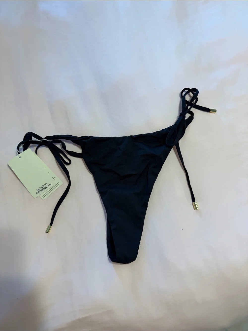 Monday Swimwear Black Palma Thong